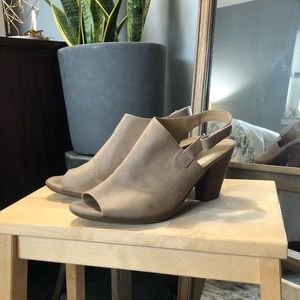 Naturalizer Open Toe Heeled Bootie